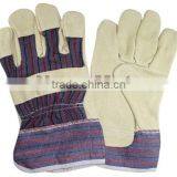 NMSAFETY Cow Split Leather Safety Working Glove thumbnail-1