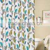 Bamboo Jacquard Polyester Shower Curtain