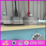 2017 New Design Children Pretend Play Wooden Kitchen Playsets W10C266 thumbnail-5