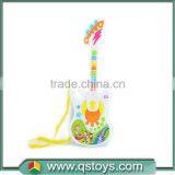 The Best Gift for Children Funny Plastic Guitar in OPPbag thumbnail-1