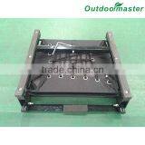 GYM Portable Adjustable Black Folding Stadium Chairs Stadium Seat thumbnail-5