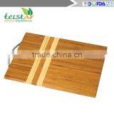 Best-selling Products New Design Rectangular and Silica Gel Bamboo Cutting Board thumbnail-3