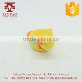 Yellow Unique Custom Ceramic Chicken Candle Holder thumbnail-2