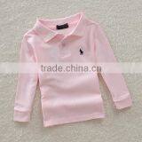 2016 OEM Blank Microfiber Polo Shirt Long Sleeve Unisex Polo Shirt thumbnail-2