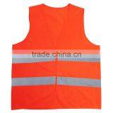 Wholesale Printing Logo Cheap Low MOQ Orange Yellow Green Safety Mesh Traffic Reflectors Incident Vest 3M Reflective Tank Top thumbnail-3