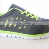EVA Insole Black Good Supplier Slip Resistant Shoes Men With Green Decoration thumbnail-3