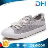 Woman Net Surface Ventilation Hollow Canvas Shoes Wholesale From CHlNA thumbnail-2