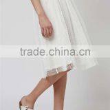 Latest Fashion 2016 Ball Gown Summer Skirt Airtex Prom Midi Skirt White Mesh Skirts Wholesale thumbnail-4