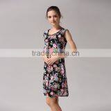 Summer Maternity Clothing Breathable Breastfeeding Clothes Comfortable Maternity Dress thumbnail-1