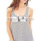 New Design Womens Tank Top In Stripe thumbnail-1
