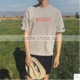 Summer, the New 2017 Male Round Collar Embroidery Loose T-shirts thumbnail-1