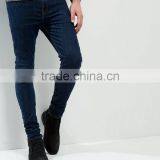 Blue Tinted Supper Skinny Denim Jeans Slimming Tight Jeans thumbnail-1