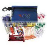 Survival Kit - Has Food Bar, Water, Lightstick, Whistle, Bandages, Antiseptic Swabs and Comes With Your Logo thumbnail-1