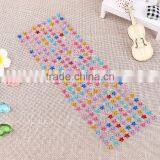 Multcolor Mobile Phone Sticker Acrylic Decoration Sticker Children DIY Crystal Sticker Star Shape Sticker thumbnail-5