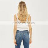 Wholesale European Style Crochet Sleeveless Ladies Camisole Tops 2017 thumbnail-5