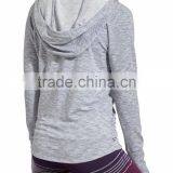 Fashion Summer Style Women Gym Wear Sexy Casual Pullover Plain Hoodies thumbnail-3