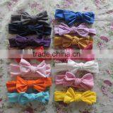 Wholesale Factory Baby Girls Bands Cute Hair Accessories Baby Hairbands Various Color Boutique Bowknot Bands Factory Direct Sale thumbnail-1