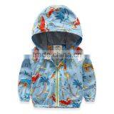 Wholesale Spring Hooded Custom Printed Baby Boys Jackets thumbnail-1