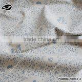 New Design Cotton Linen Fabric Cute Printed 2 Colors thumbnail-3