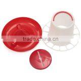 Best Promotion Red+White 6kg Chicken Chicks Hen Feeder And 6 Liter Poultry Drinker Waterer Plastic thumbnail-2