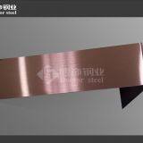 High Precision Cold Rolled Stainless Steel Sheet,coffee Hairline Stainless Steel Plate thumbnail-4