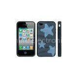 Star Shape LED Light Hard Shell Case for IPhone 4 / 4S to Protect & Beautify Your IPhone