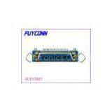 36 Pin R/A PCB Mount IEEE 1284 Connector, Centronic Female Connector With Bail Clip Certified UL thumbnail-1