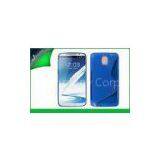 Unique Galaxy Note 3 Samsung Mobile Phone S Shape TPU Case Blue / Red thumbnail-1