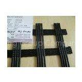 PVC Coated Polyester Geogrid Anti Aging For Railway , 30KNM - 800KNM thumbnail-1