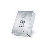 Public IP65 Weatherproof Emergency Phone Wearable Stainless Steel