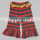 Boutique Baby Icing Ruffle Pants Stripe Bella Pants Wholesale Children Clothing Usa Ruffle Pants thumbnail-1