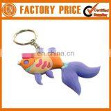 Hot Sale Keychain Private Lable Brand Shape Soft PVC Rubber Keychain