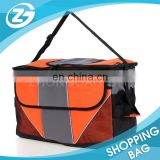 Portable Square Front Bag Cooler Bag With Zipper Puller