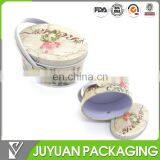 Custom Metal Tin Food Storage Container With Handle Packing Danish Butter Cookies