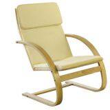 Cheap Affordable North Europe Style Living Room Wood Relax Chair thumbnail-1