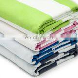 Double Side Striped Printed Customized Weight Size Microfiber Towel for Beach Outside thumbnail-4