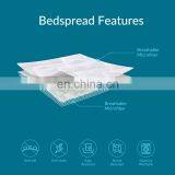 Delicate Multi Purpose Movable Woven 100% Microfiber Polyester Quilt Bedspread Set thumbnail-3