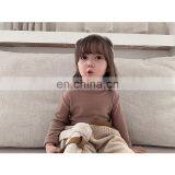 6115 Cross-border Direct Supply Kids Wear Girls Long Sleeve High Collar t Shirt thumbnail-5