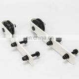 Mini Barn Door Hardware Kit for Double Door Cabinets/TV Stand/Wine Storage thumbnail-2