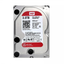 WD Red Plus 3TB NAS Hard Disk Drive 5400 RPM Class SATA 6Gb/s, CMR, 64MB Cache, 3.5 Inch WD30EFRX