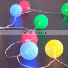 2019 Hot Sale Garden Decorative 20L LED Cotton Ball String Lamps Led Decorative Lights thumbnail-4