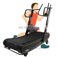 Curved Treadmill & Air Runner Eco-friendly Exercise Equipment Manual Mechanical Self-powered Commercial Running Machine thumbnail-1