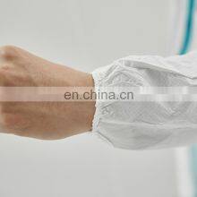 Custom Micropore Tape Body Protective Disposable Microporous Coverall With Boot Covers PPE Disposable Gowns thumbnail-3