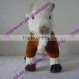 Artificial Plush Stuffed Cow Toy.soft Toy Cow. thumbnail-1