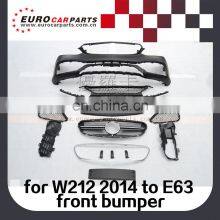 W212 E63 Body Kits Fit for E-class W212 2009-2012 Upgrade to 2016year W212 E63 Body Kits With Lights E63 Full Sets thumbnail-4