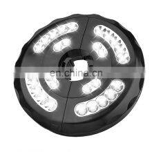 New USB Rechargeable Umbrella Light Outdoor Beach Leisure COB Tent Light Disc Hanging and Work Light