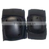 Plastic Motorcycle Knee Elbow Guard Protector-Black thumbnail-1