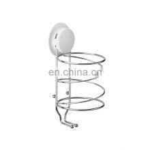 Популярный на рынке держатель для фена в ванной комнате из нержавеющей стали с всасывающим устройством thumbnail-1