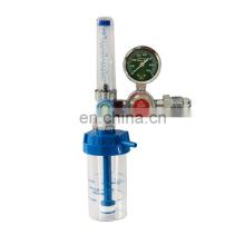 india price medical oxigen flow meter regulator oxygen flow pressure regulator with flowmeter for cylinder
