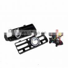 Car Styling Front Fog Lights Lamps Angel Eyes Lamp Daytime Running Lights Lower Grill Lower Grille For VW VW GOLF MK4 thumbnail-1